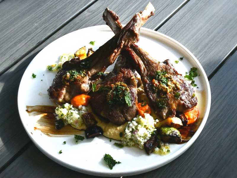 양갈비 스테이크