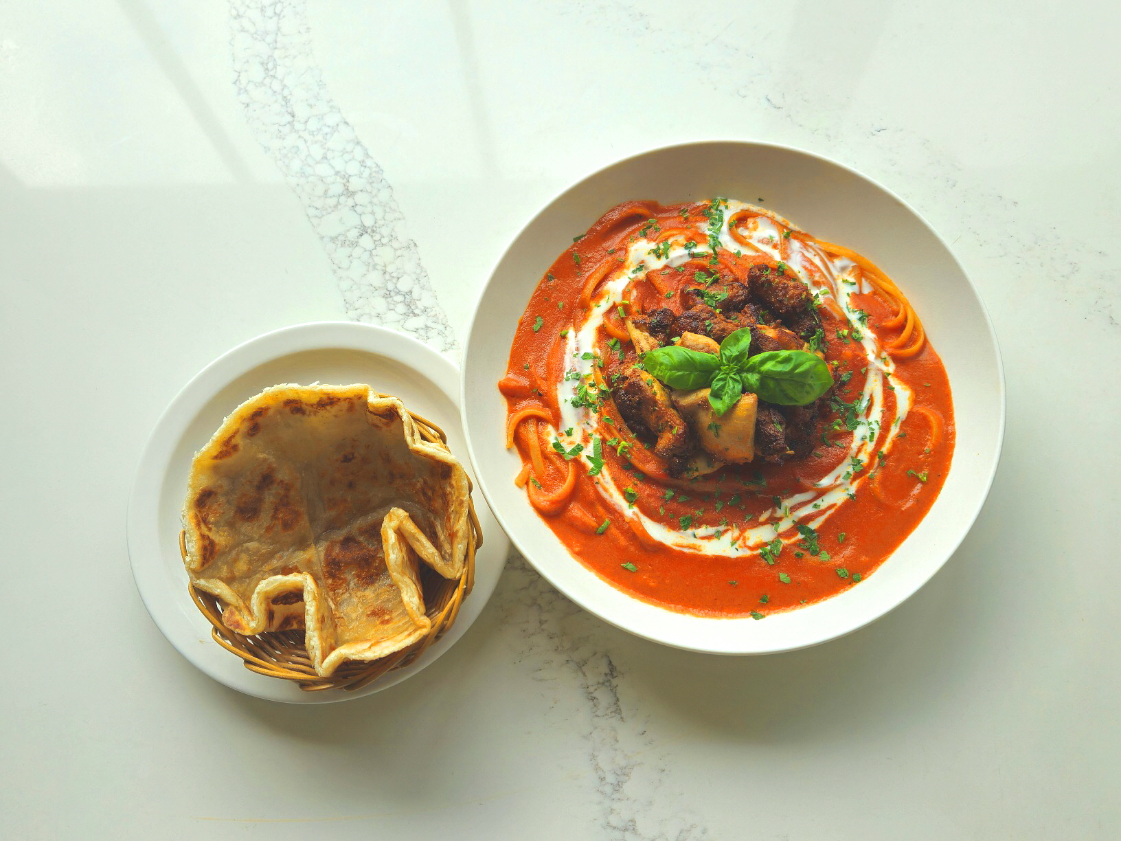 버터치킨커리파스타