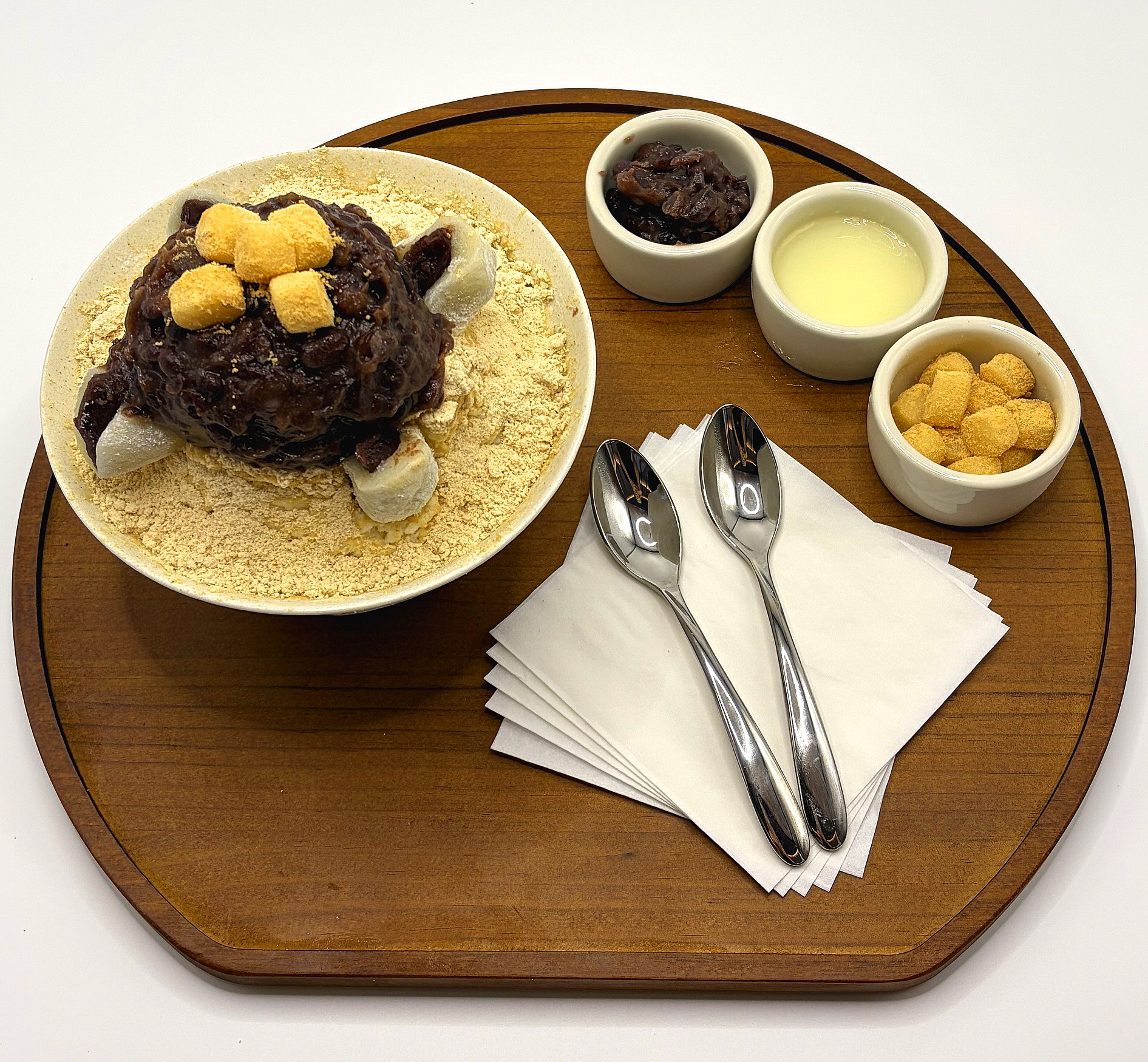 인절미 팥빙수